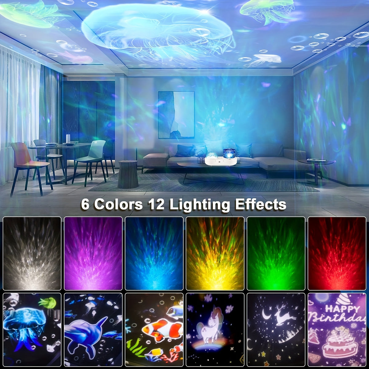 1pc star led night light projector   light girls