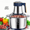 5l large capacity stainless steel electric food chopper