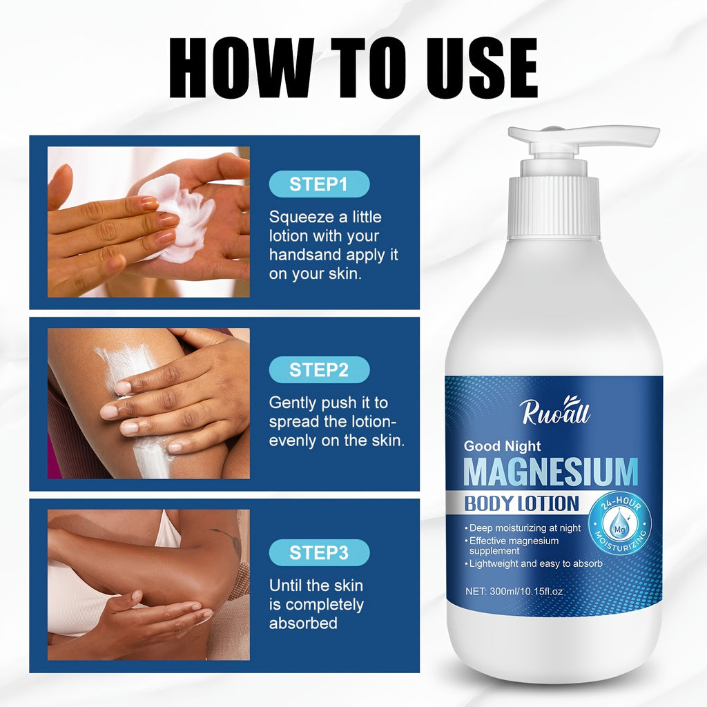 magnesium oil body lotion containing magnesium