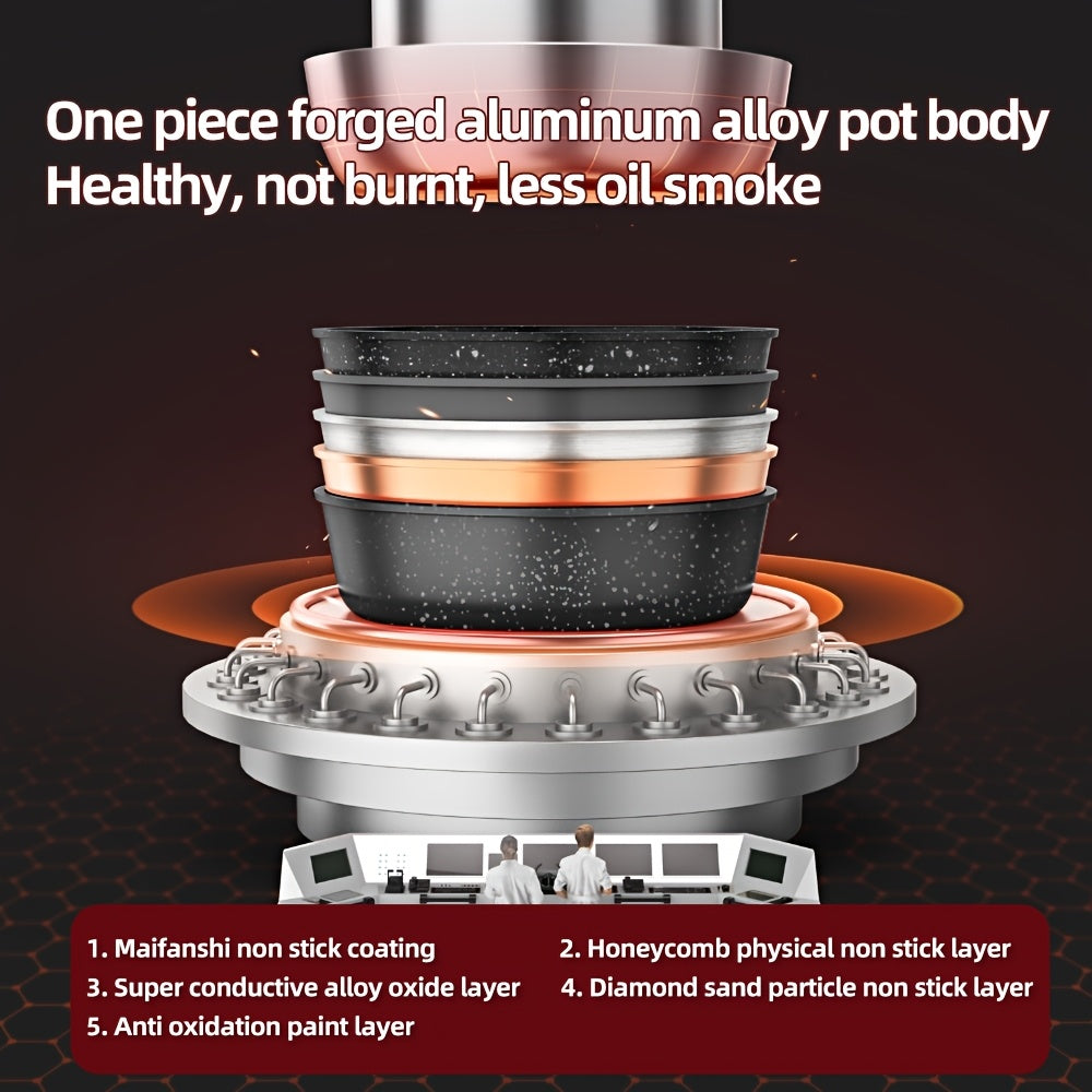 yin yang pot large capacity non   clean