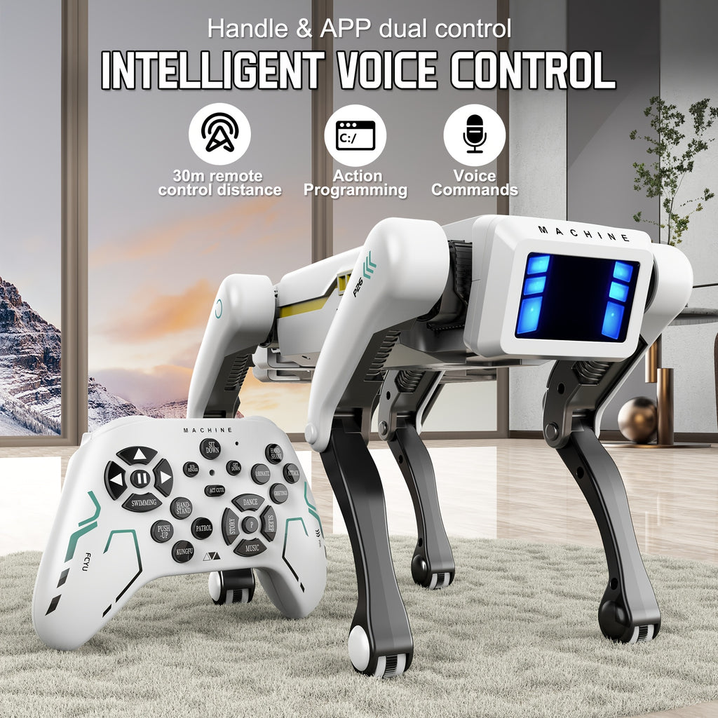 flash intelligent robot dog 2 4ghz remote