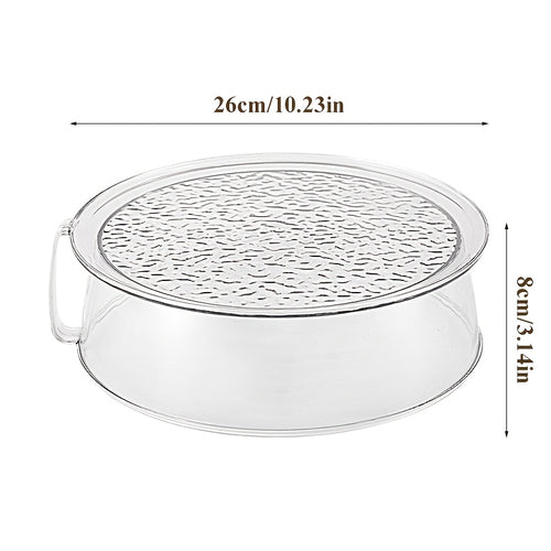 1pc microwave food cover multi function high temperature