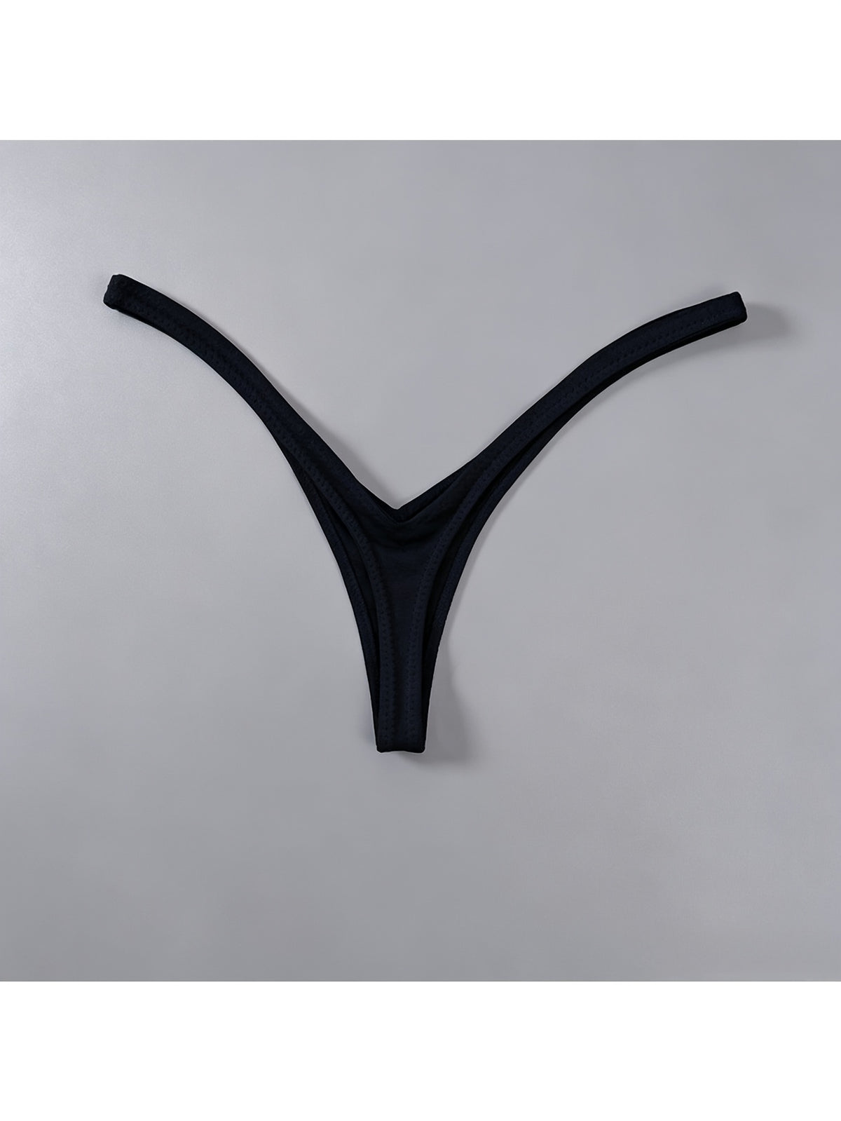 4pcs womens deep v   breathable one string   low
