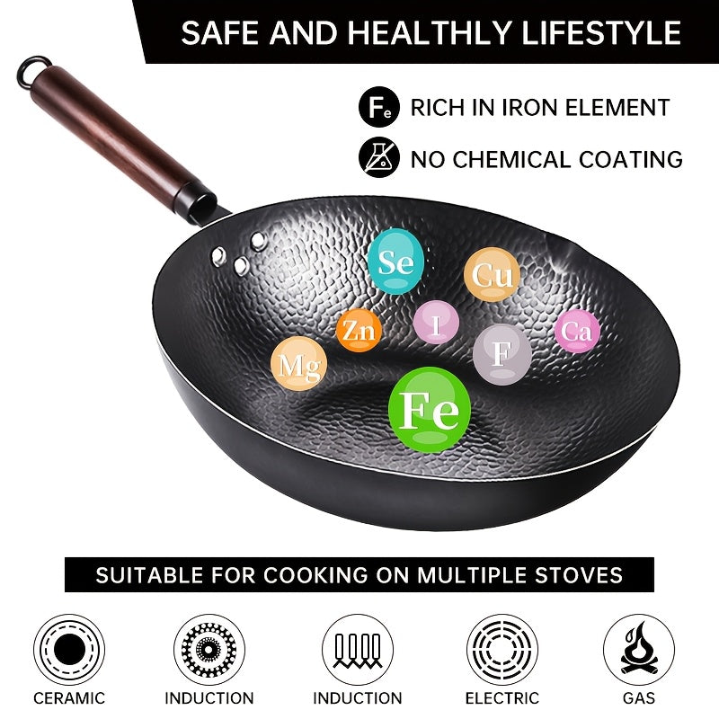 wok   frying pan wok set nonstick 12 6 inch pan 13