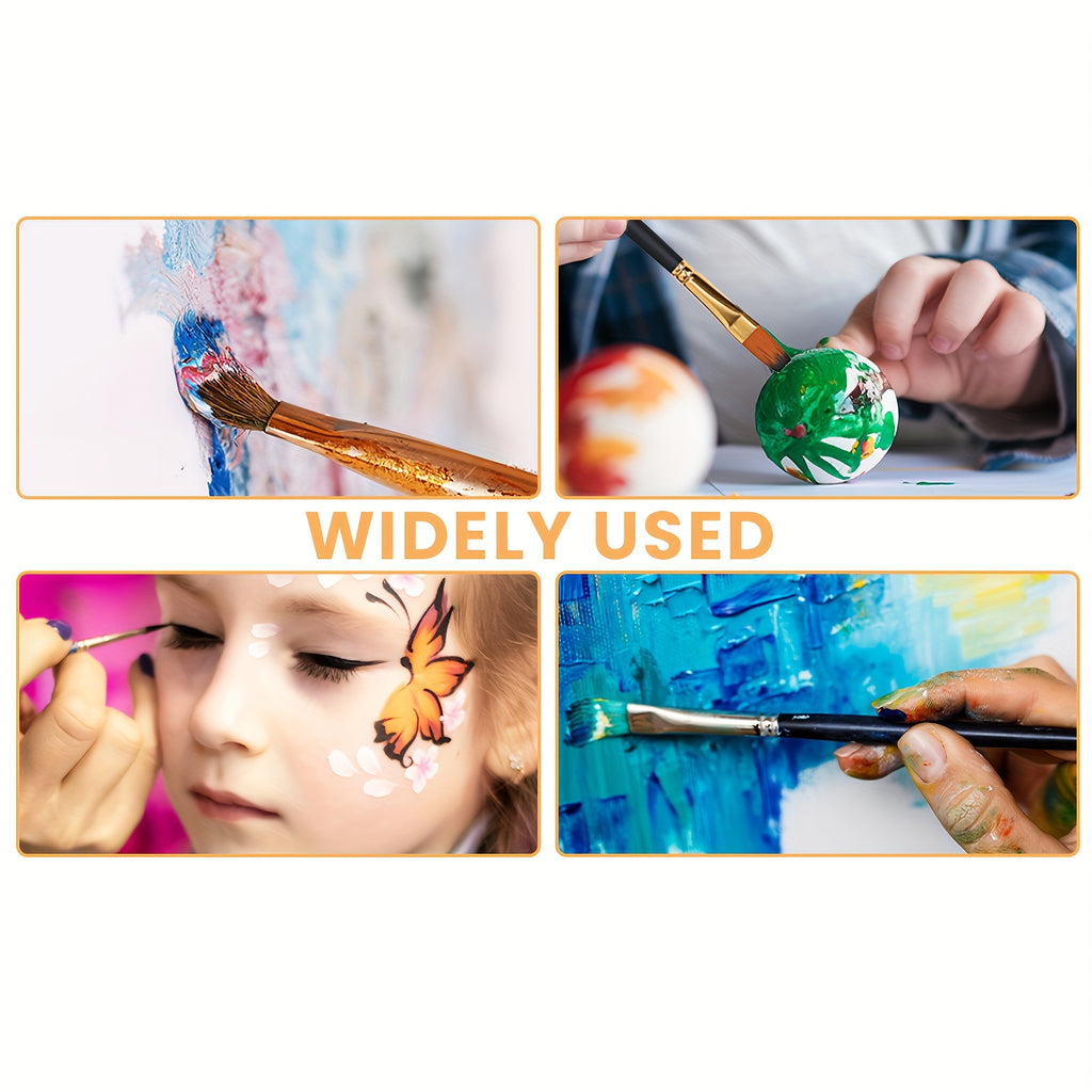 12pcs   paintbrush oil painting watercolor