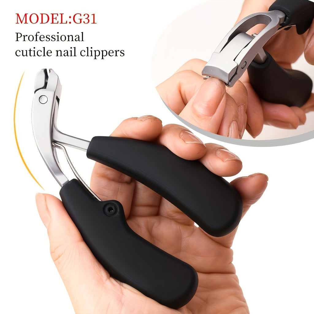 1pc heavy duty stainless steel nail clippers