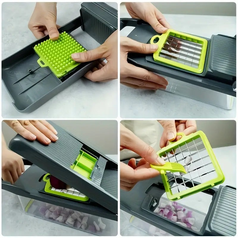 16 in 1 vegetable chopper professional onion chopper multi