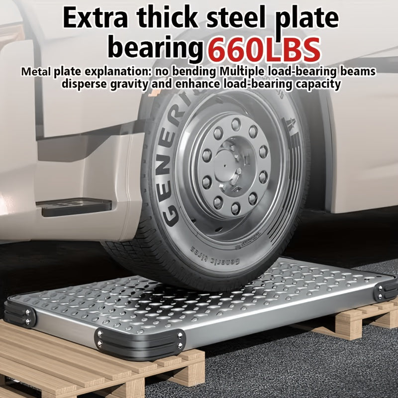 heavy duty folding hand truck 660 800 lbs capacity frame 360