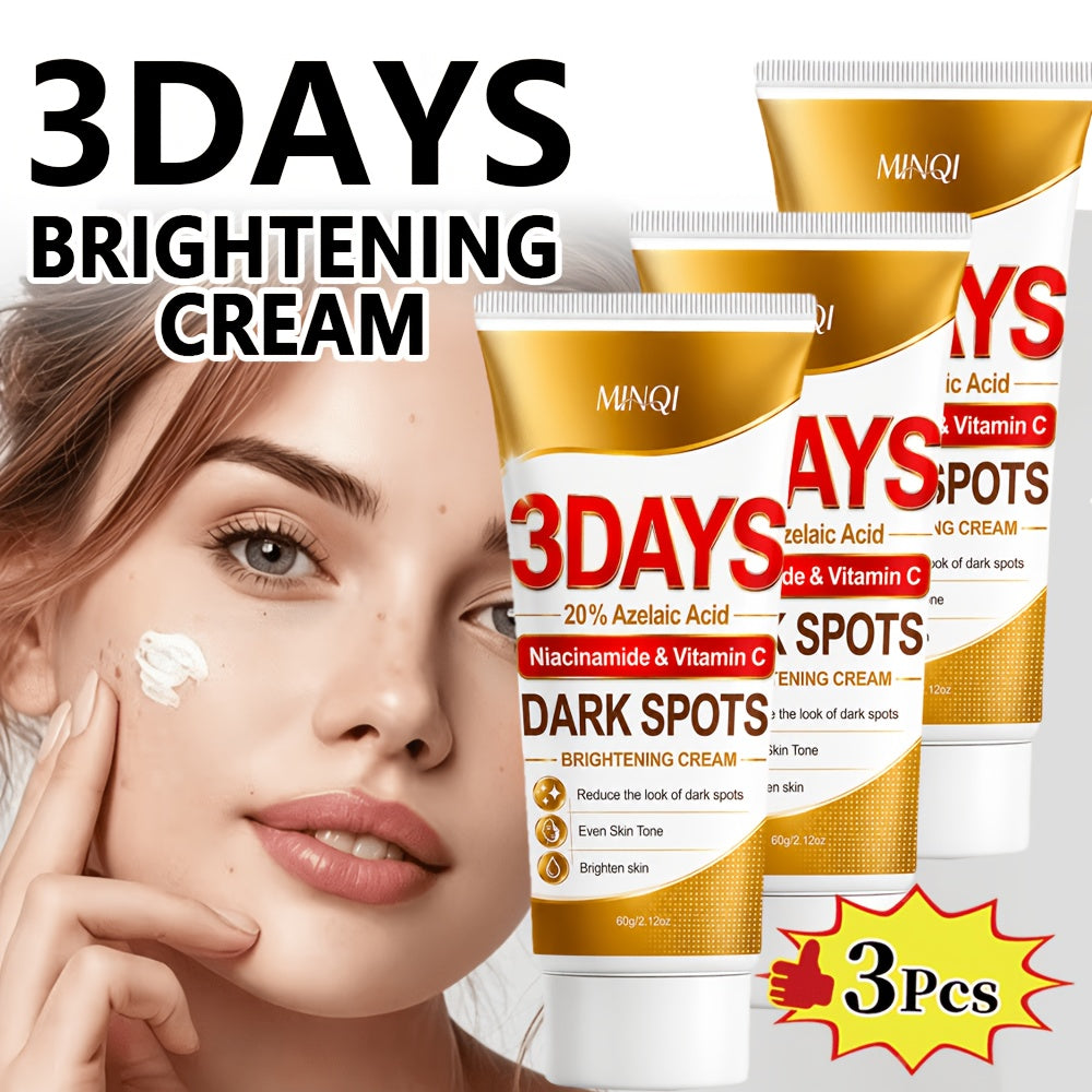 3pcs 3 day pore dark spot brightening cream cooling de