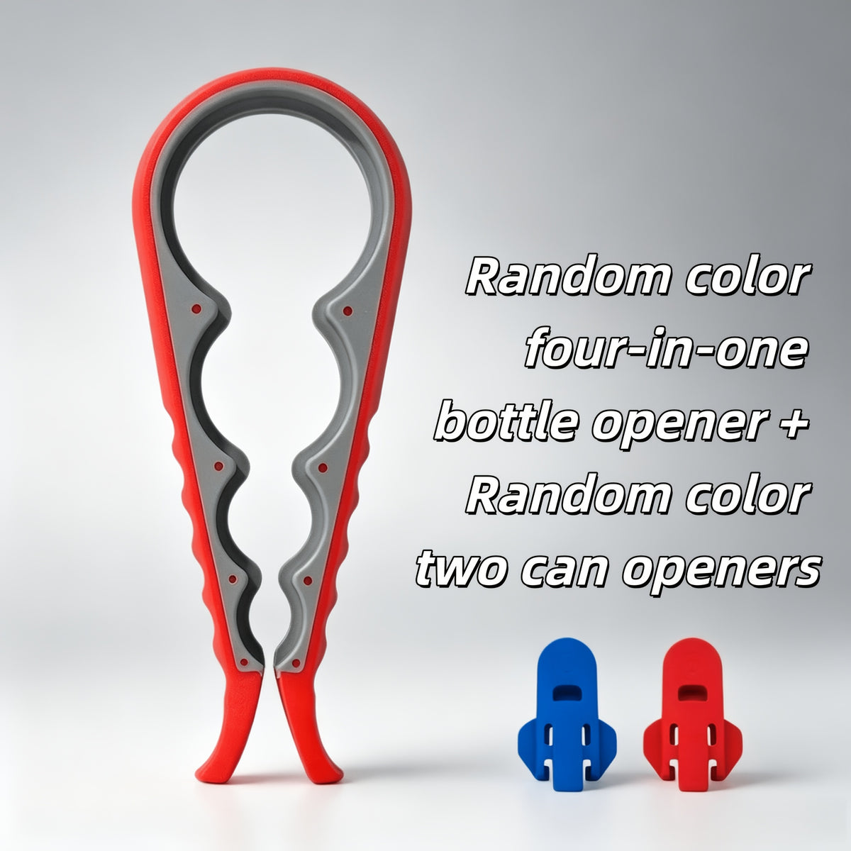 3pcs set 1 random   in 1 bottle opener 2 random color