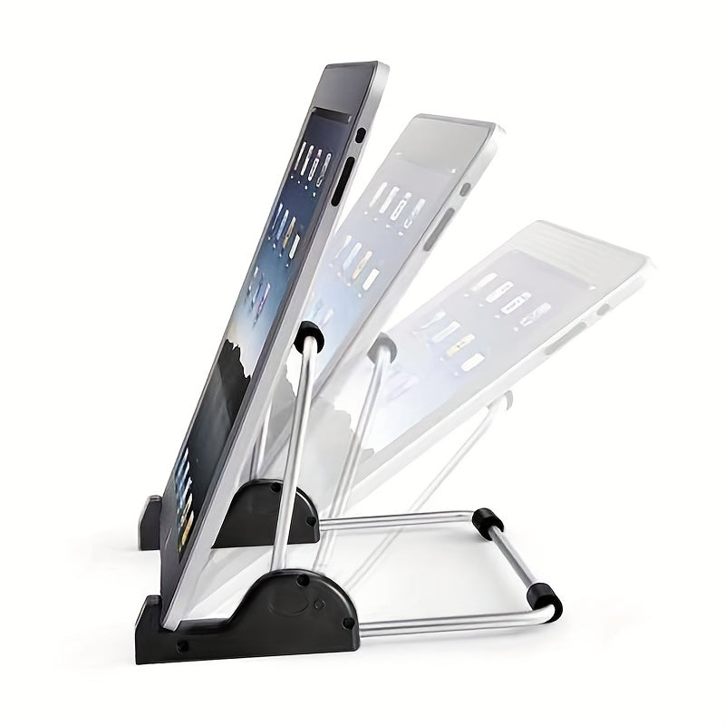 stylish foldable aluminum tablet stand multi angle support