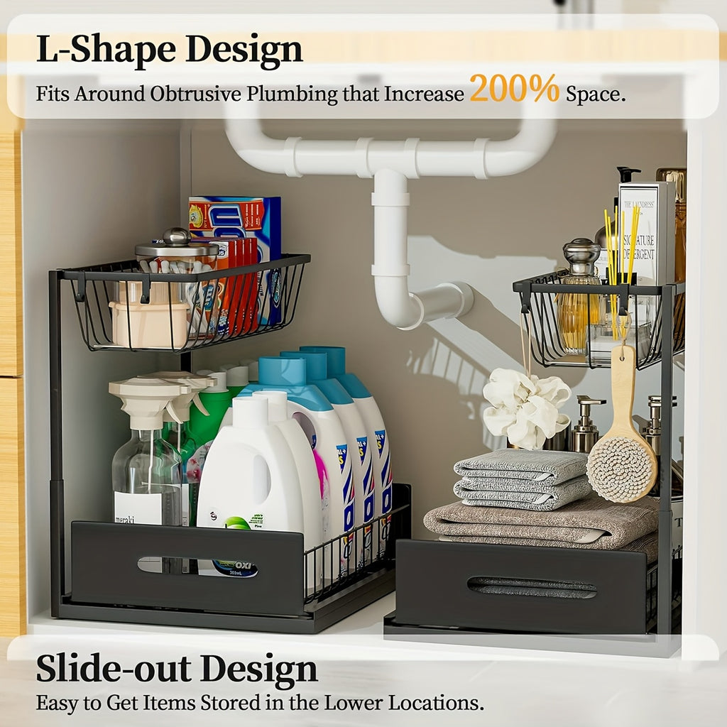 sink organizers metal pull sink organizers storage shelves