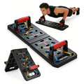 push board pilates bar   band ab roller foldable