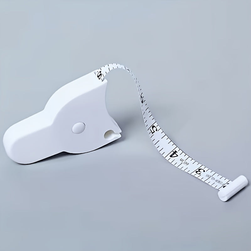 1pc   automatic retractable body tape measure locking