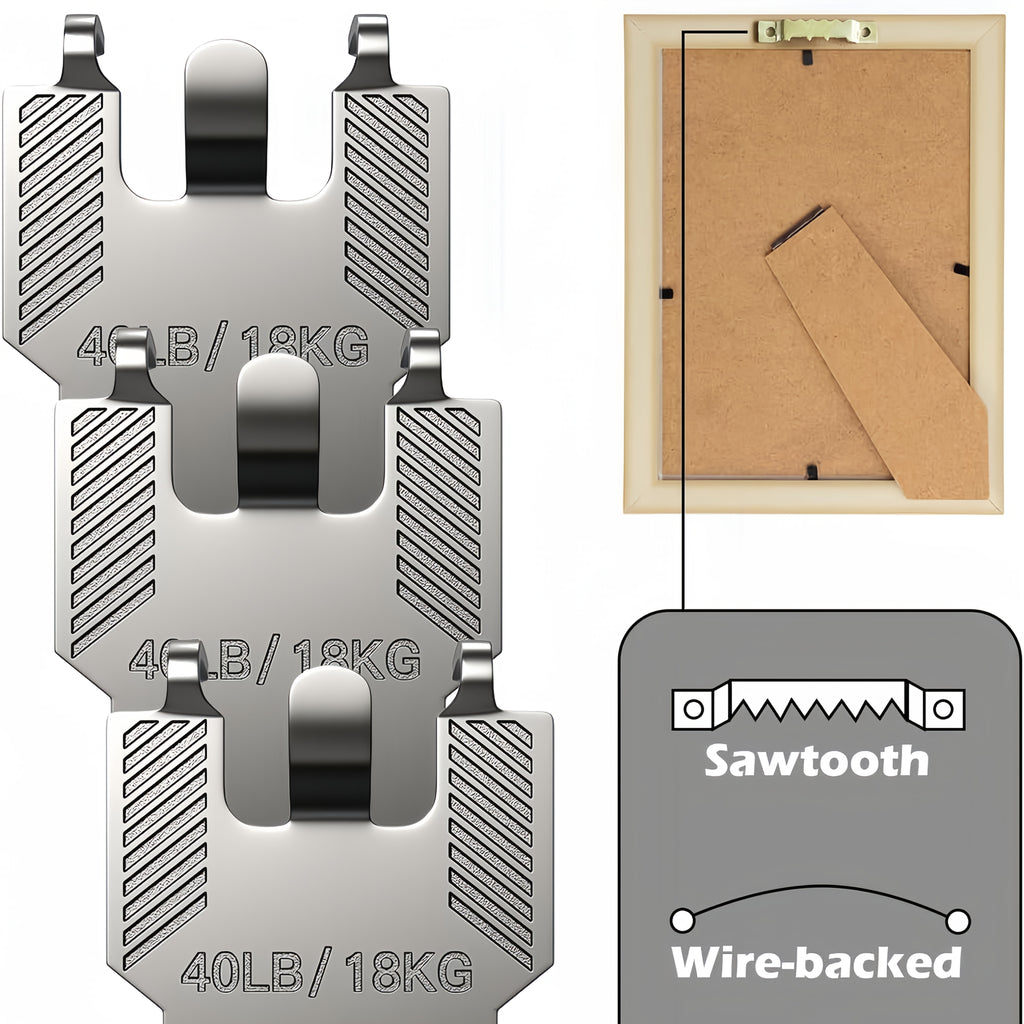 20  picture hangers picture hooks claw hooks drywall