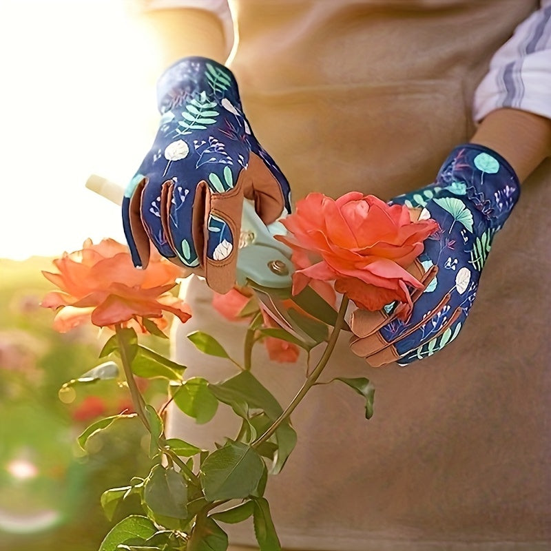 women breathable puncture proof gardening gloves non slip