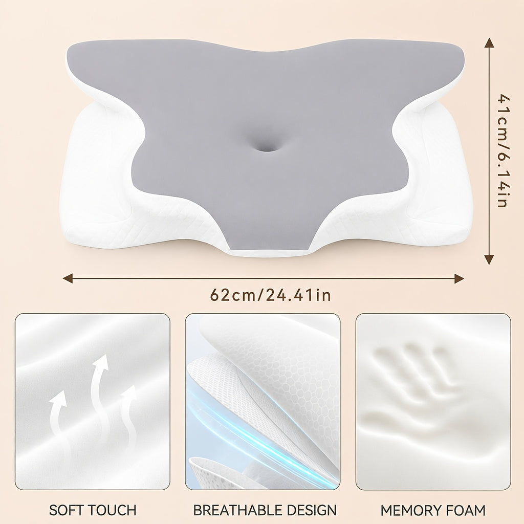 wkeff almohada cervical para cuello pillows sleeping