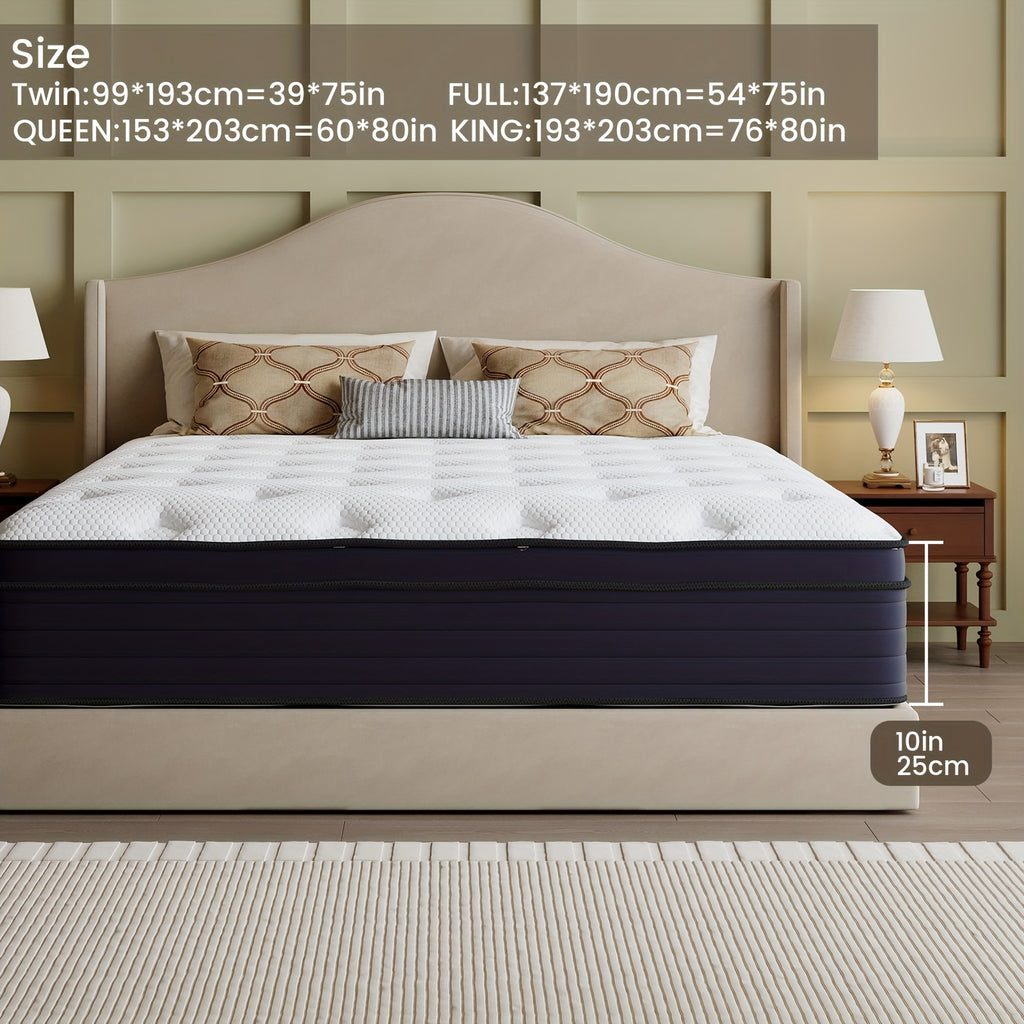 heavy duty reinforced mattress 10 12 14 inch queen size