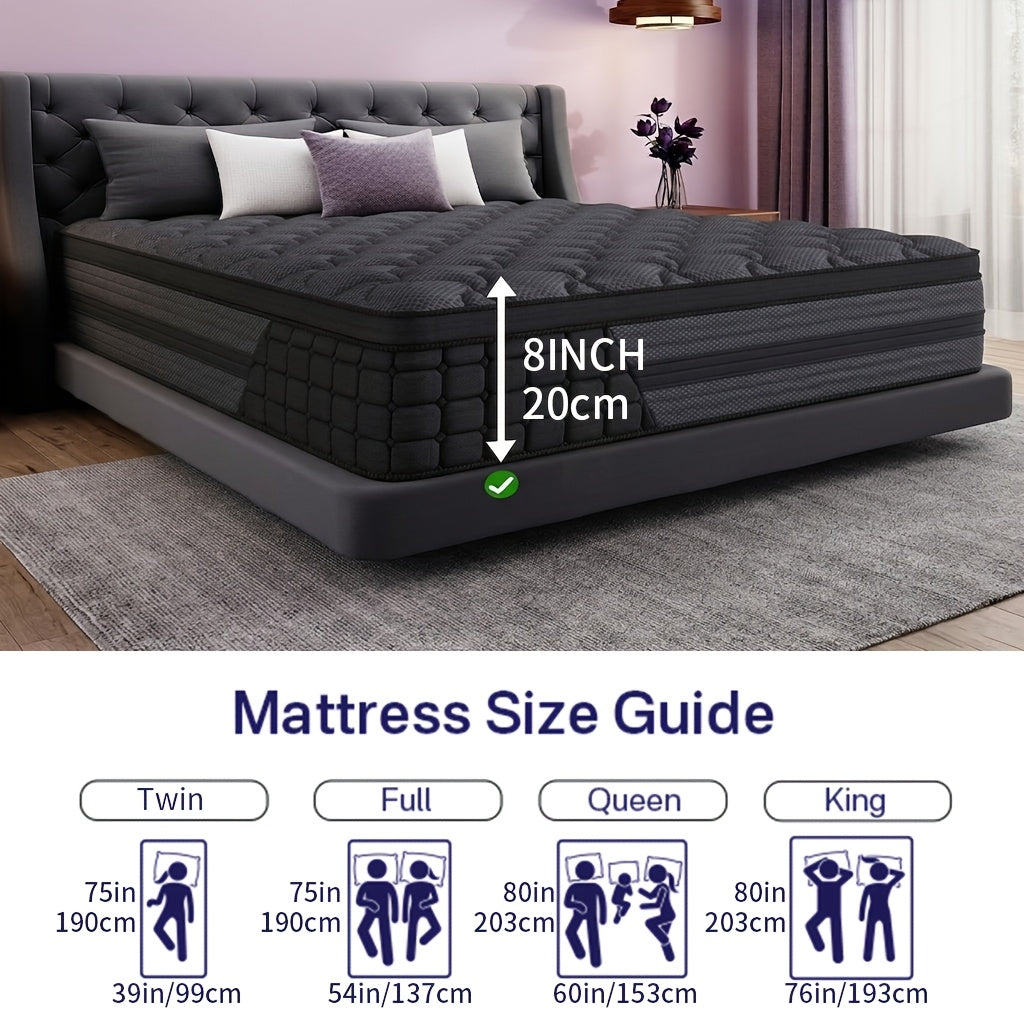 luxurious gel memory foam mattress hypoallergenic medium