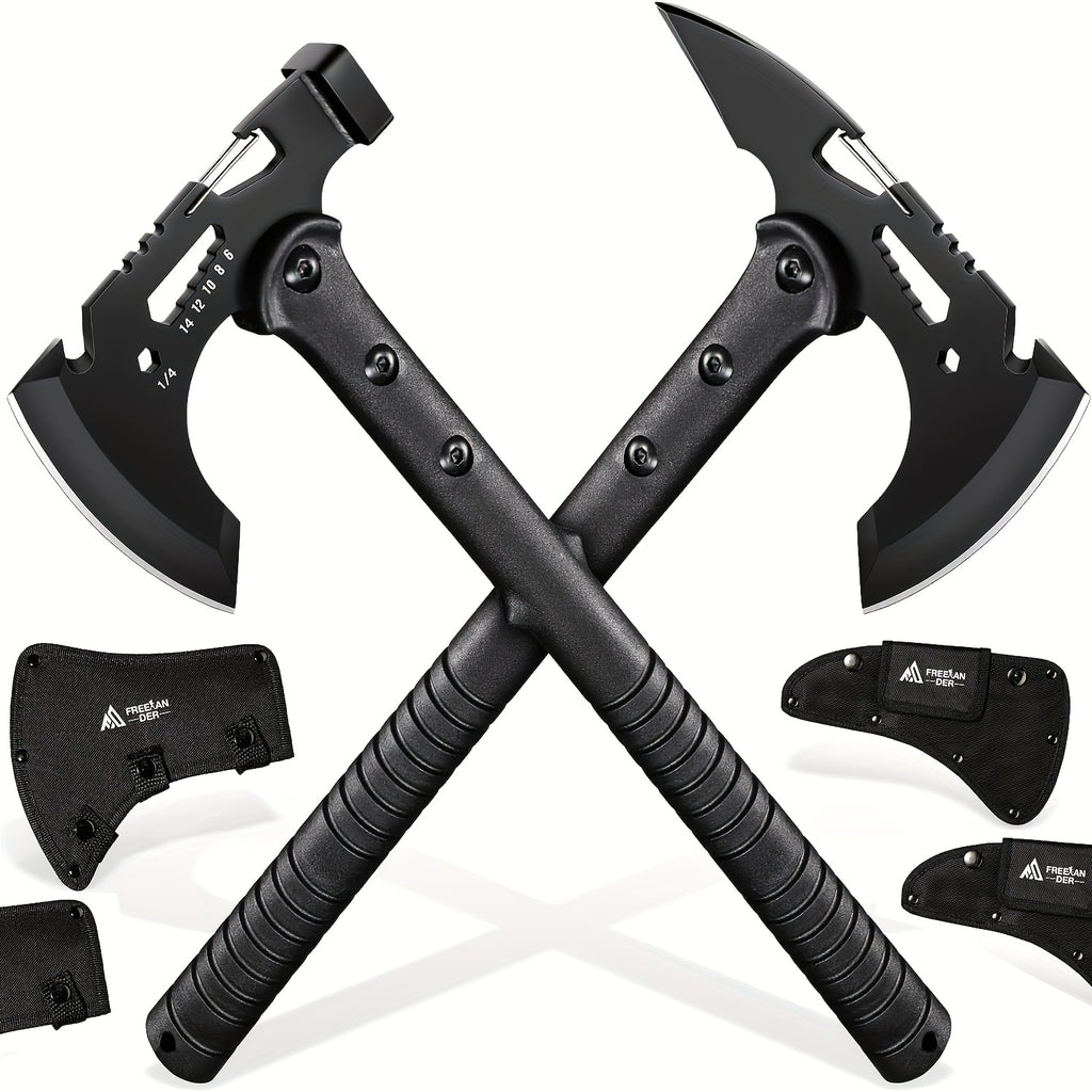 2pcs   camping hatchet set ergonomic grip multi