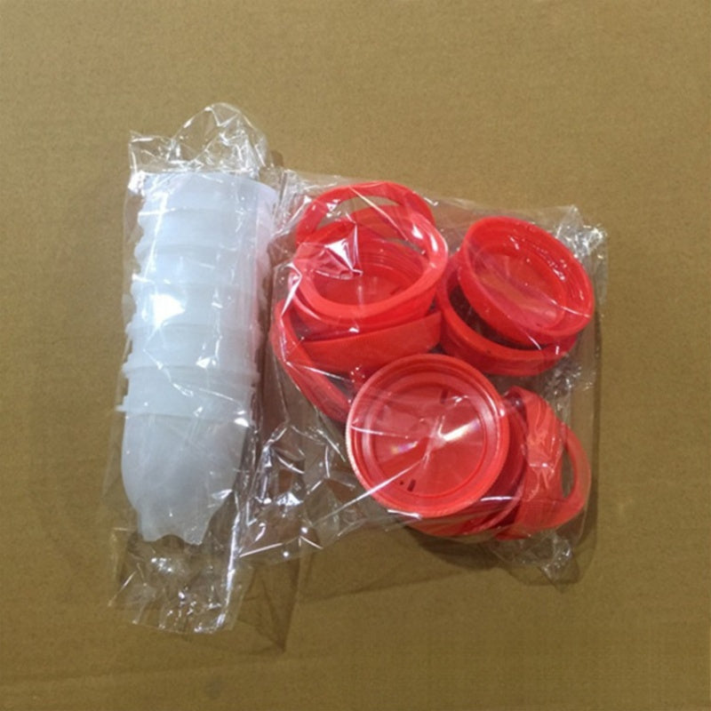 9pcs   egg cooker set silicone shell free non stick
