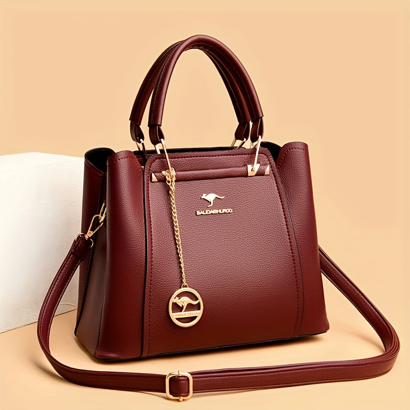 single shoulder womens bag 2025 new style tote middle aged