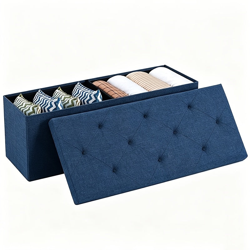 30 43 inch heavy duty folding storage   bench shoe