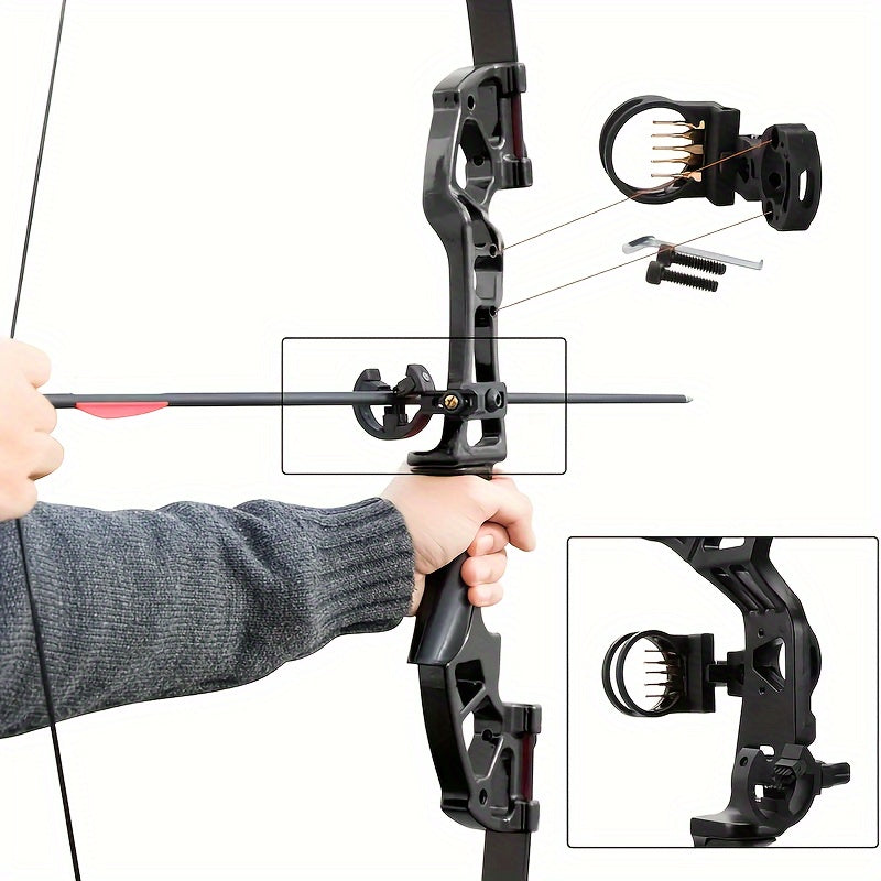 40lb archery 51   recurve bow   set   right