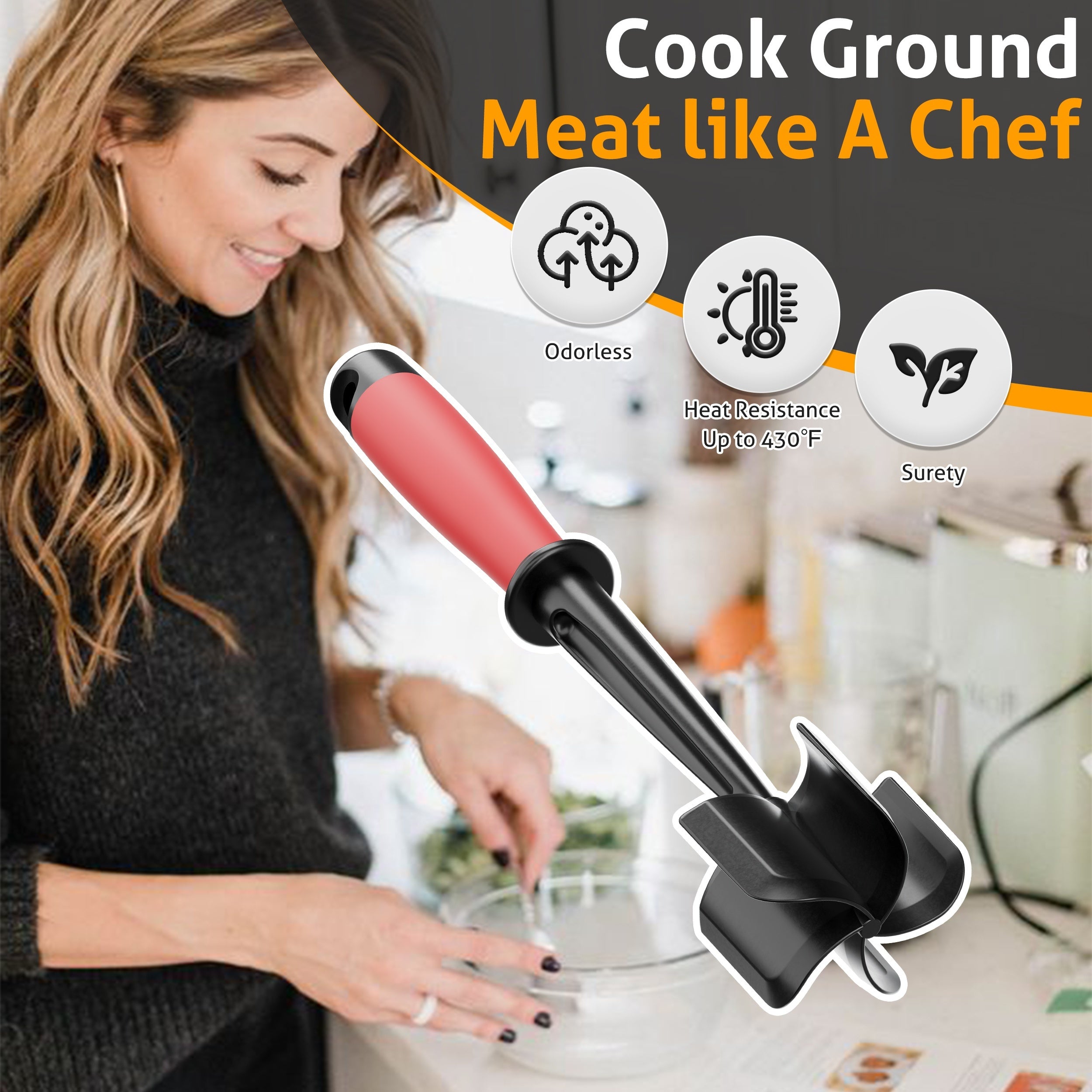 meat chopper ground beef heat resistant meat