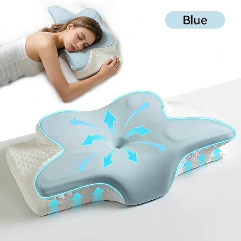 wkeff almohada cervical para cuello pillows sleeping