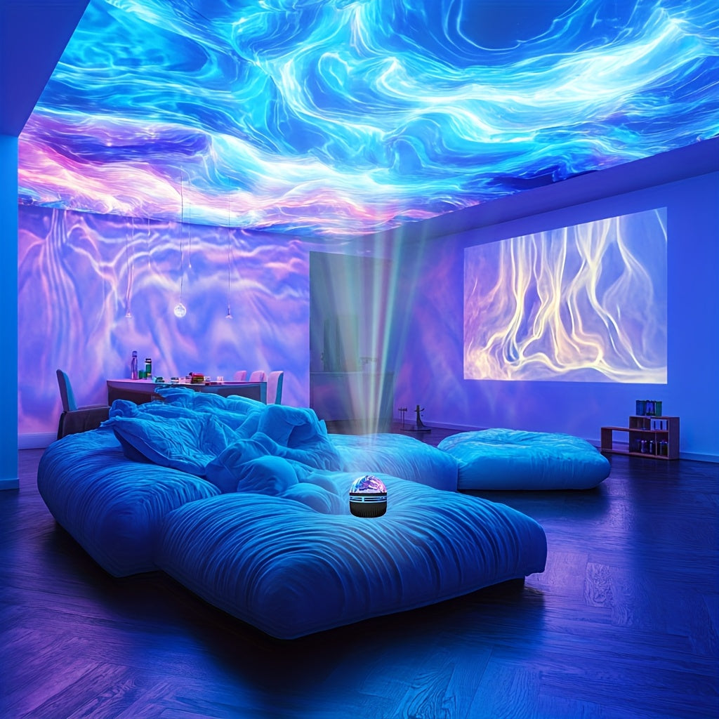 aurora projector remote rgb led northern lights projector