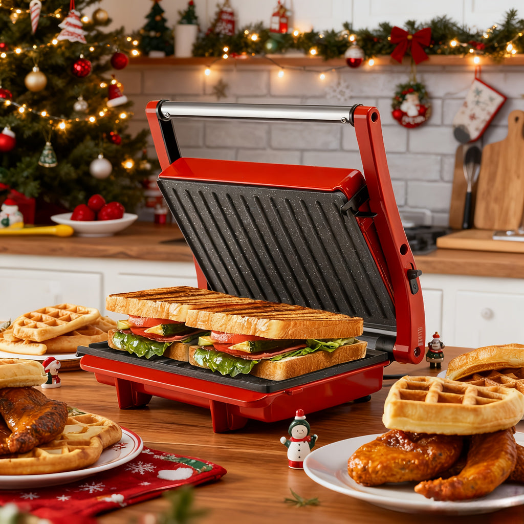 3 in 1 electric indoor grill   non stick cooking