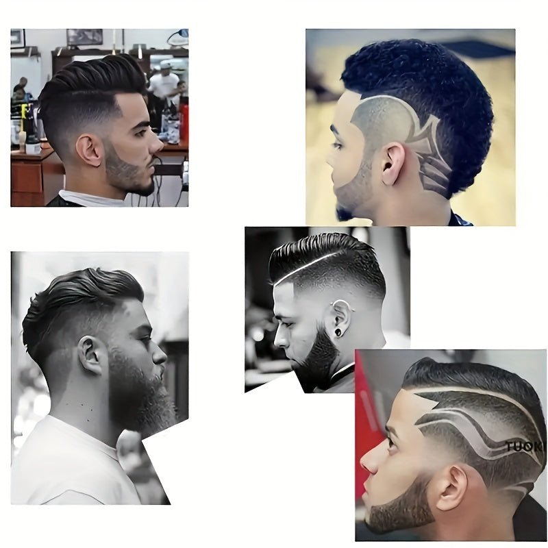 creative beard styling comb mens beard template beard