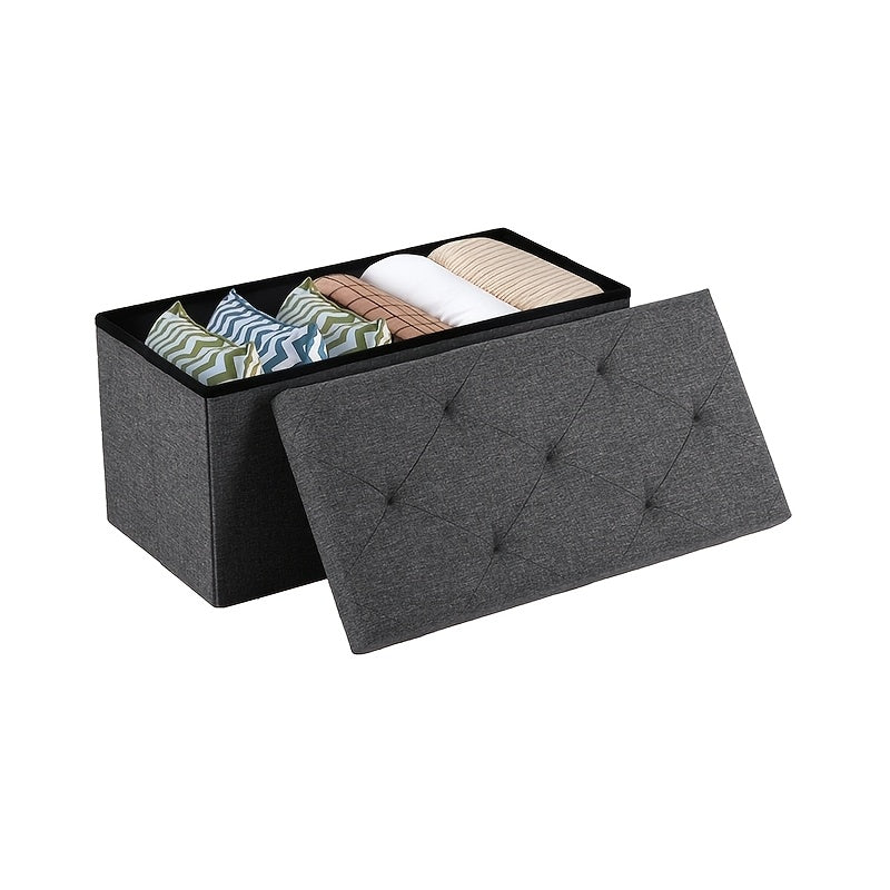 30 43 inch heavy duty folding storage   bench shoe
