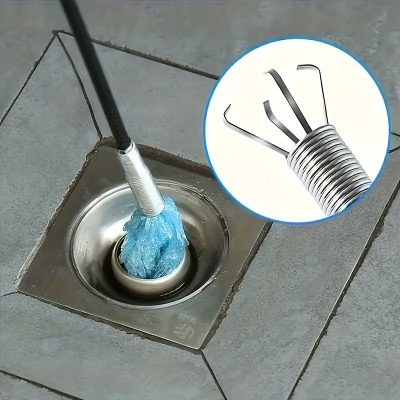 1pc drain   toilet unclogger household toilet drain claw