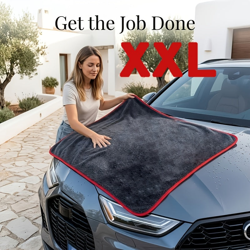 xxl extra large microfiber car drying towel twist loop