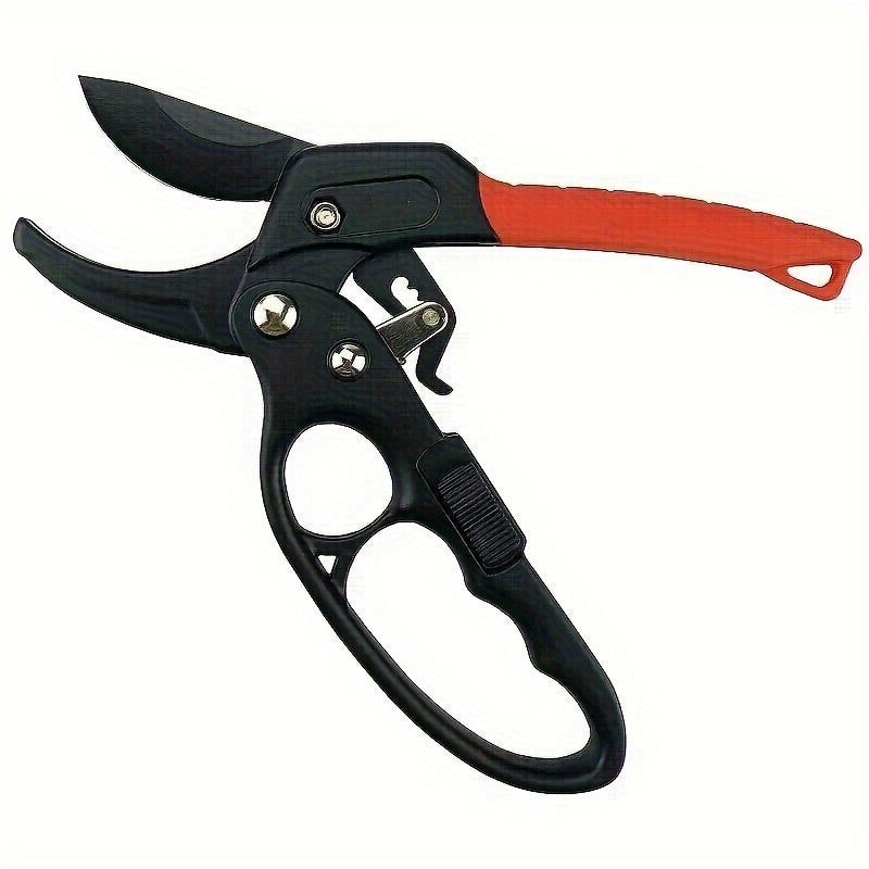 1pc professional ratchet anvil pruning shears segmented
