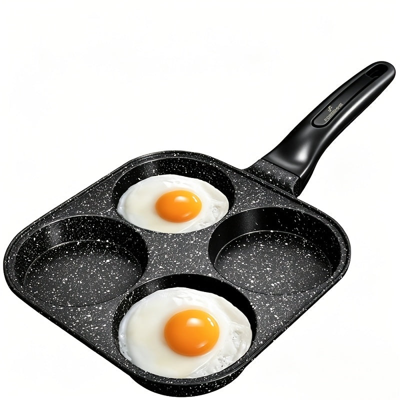 1pc non stick   pan heat resistant wooden handle spray