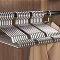 20 reinforced metal hangers non slip   shoulders