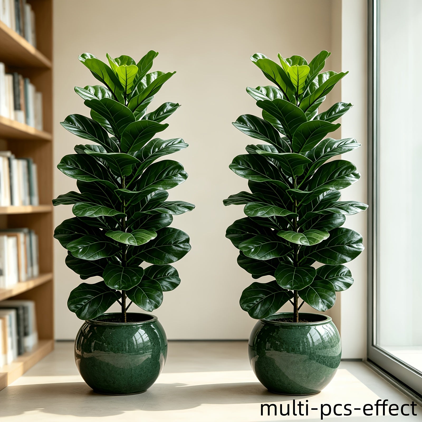 40 15 inch giant artificial fiddle leaf fig realistic