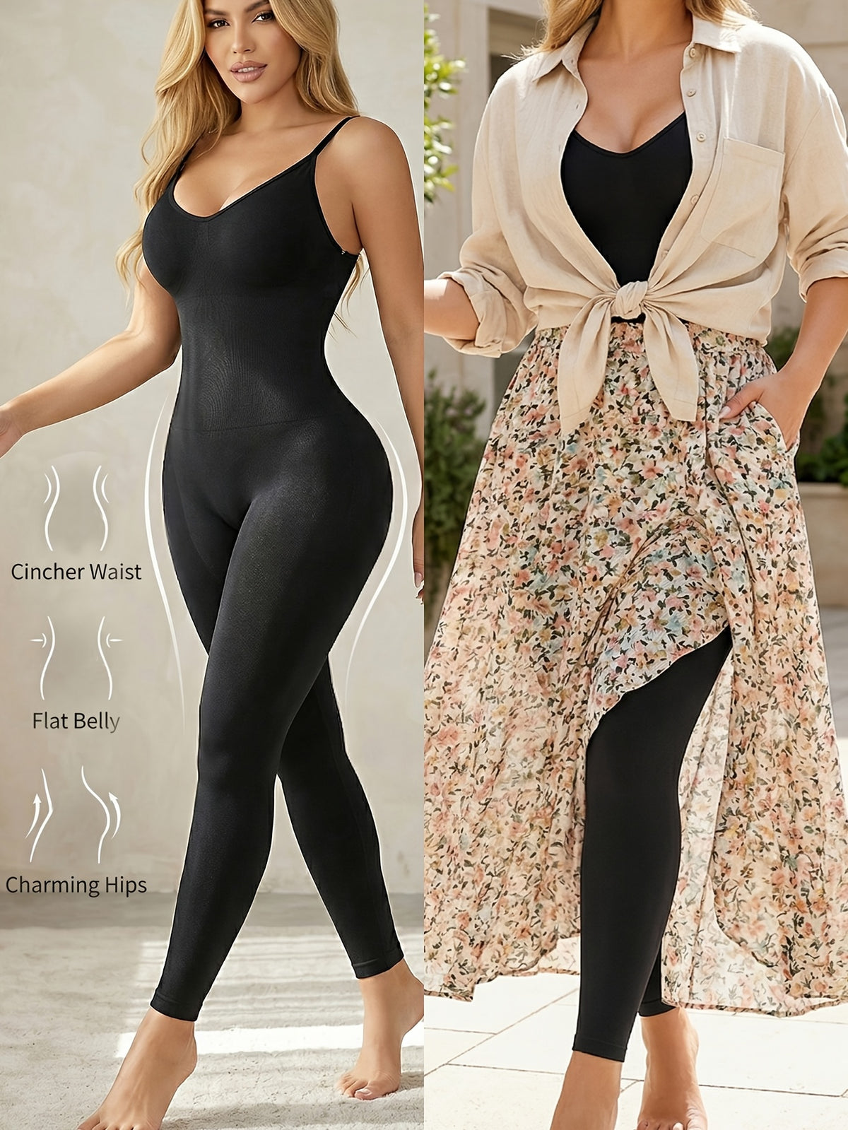ladies   body shaping jumpsuit   body