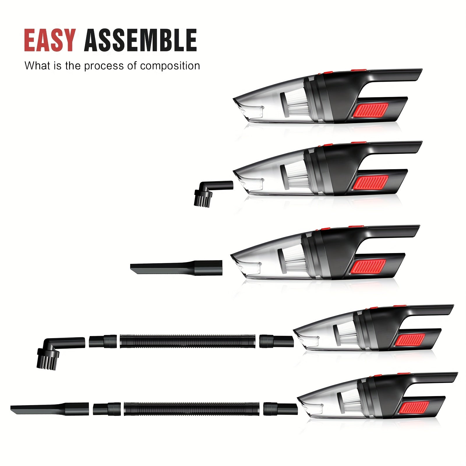 wireless convenient handheld car vacuum cleaner powerful