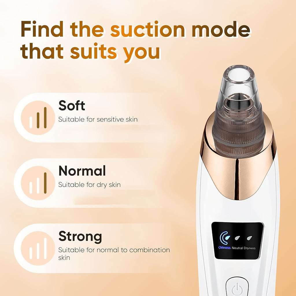 rechargeable blackhead remover pore cleanser set usb