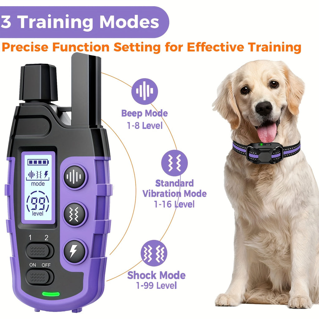 4150ft dog training collars remote adjustable nylon strap