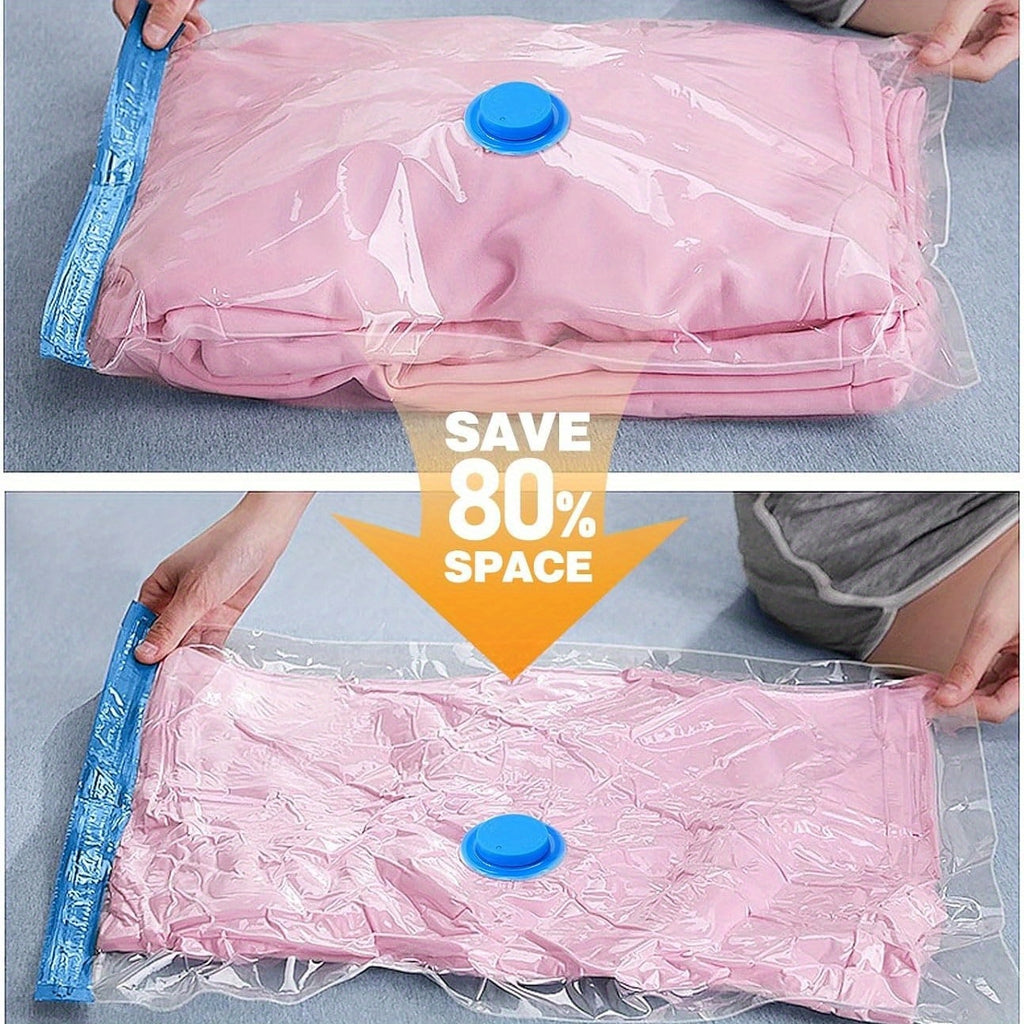 11pcs vacuum compression storage bags set portable hand pump