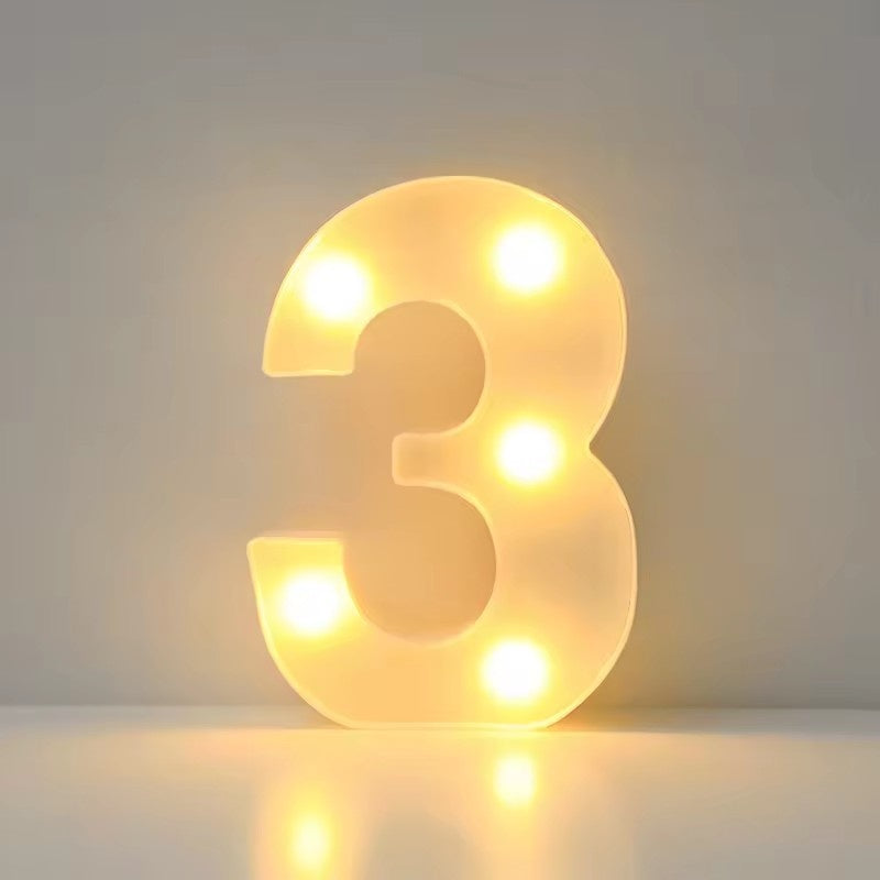 1 led letter light 7 08 inch luminous letter numbers night