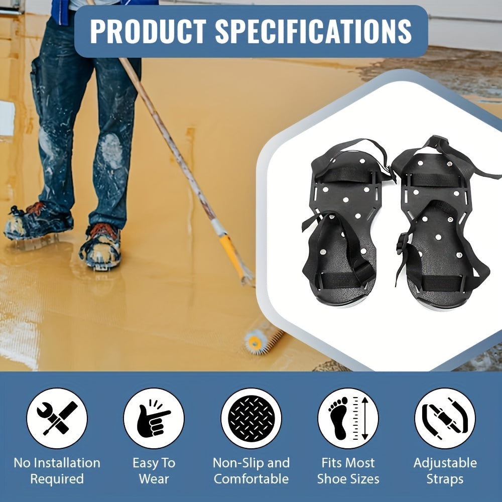 garden aeration shoes lawn spike shoes inflatable aeration