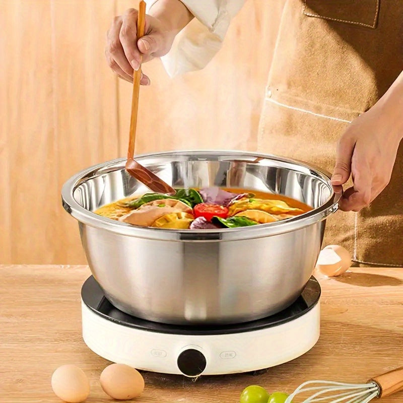 2pcs stainless steel micro perforated colander set multi