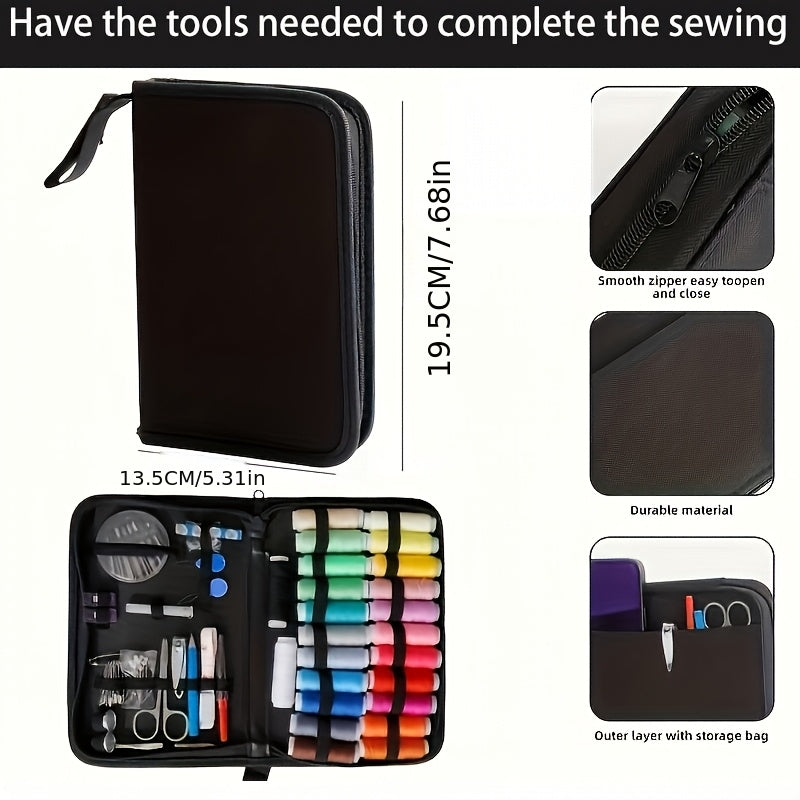 111 piece multi sewing kit accessories 24
