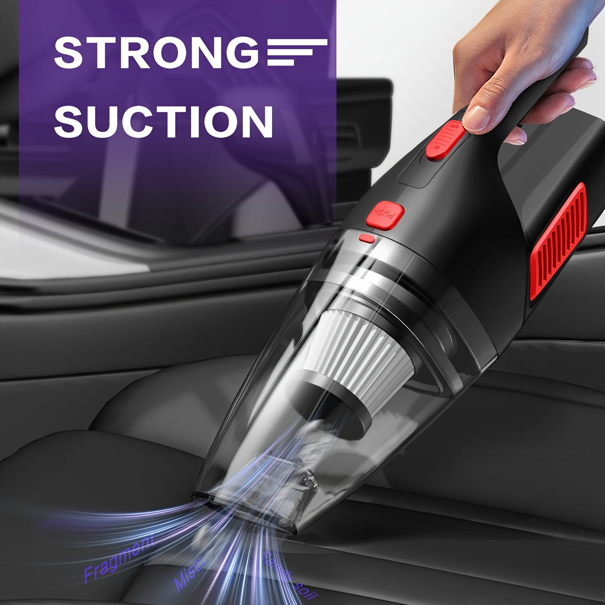 wireless convenient handheld car vacuum cleaner powerful